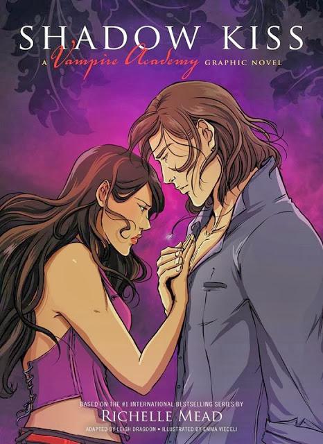 Disponible la cubierta de la novela gráfica de Shadow Kiss