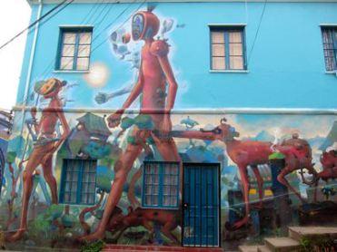Mochileando por Chile. Día 9: Murales de Valparaiso y Playa de Quintay.