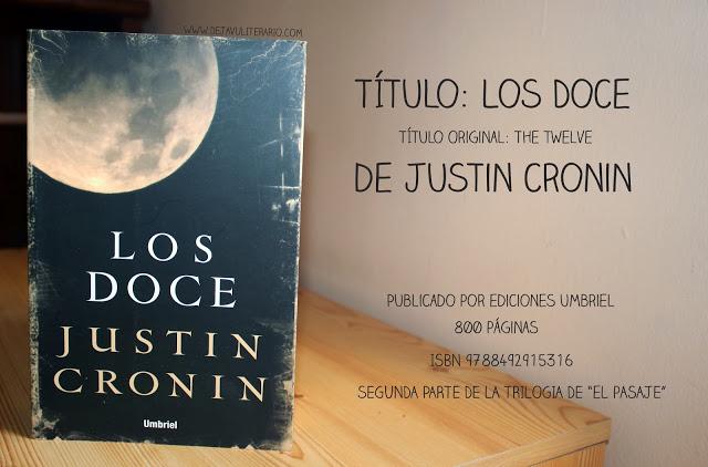 Reseña | Los Doce de Justin Cronin