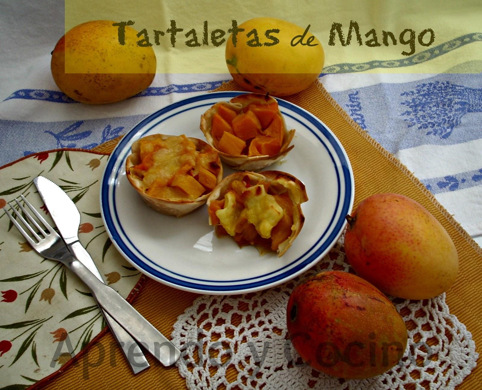 Tartaletas de Mango