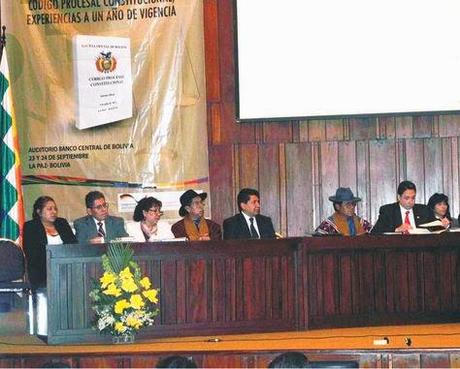 Código Procesal Constitucional: experiencias a un año de vigencia en Bolivia