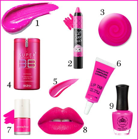 Inspiration Board: Hot Pink