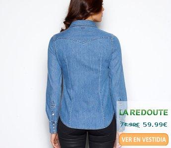 Camisa de tela vaquera 100% algodón