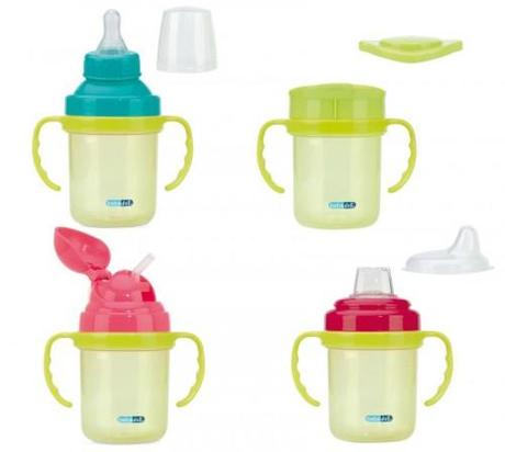 Taza evolutiva 4 en 1 Taza de aprendizaje infantil