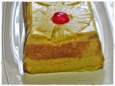 Pudding Facilísimo de Bizcocho y Flan