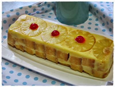 Pudding Facilísimo de Bizcocho y Flan