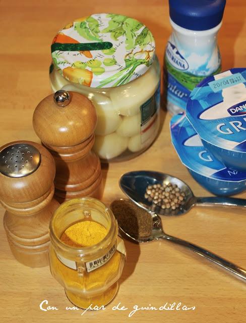 Patatas baby con cúrcuma y especias