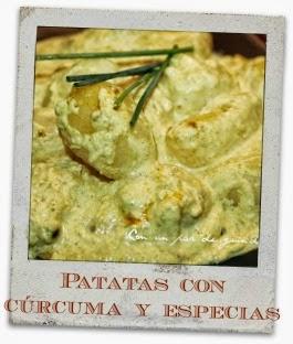 Patatas baby con cúrcuma y especias
