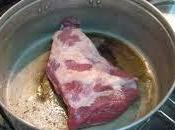 Colita cuadril salsa puerros