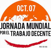 Jornada Mundial por el trabajo decente