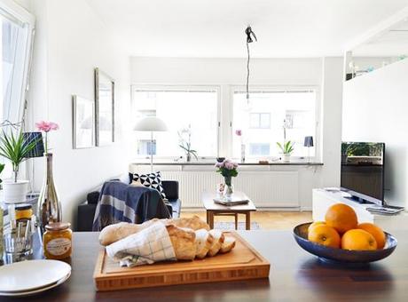 interiores decoración espacios pequeños espacio diáfano decoración decoración pisos pequeños decoración pisos nórdicos decoración luminosa acogedora práctica decoración en blanco y gris decoración diseño nórdico casas reales decoración blog decoración interiorismo nórdico 