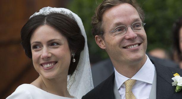 La boda de Jaime de Borbón y Viktória Cservenyák