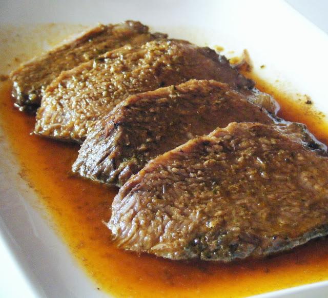 PRESA CON SALSA DE ORÉGANO