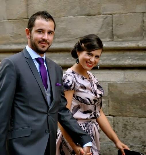 ¡Nuevo look! Invitada de boda con vestido de Dolores Promesas