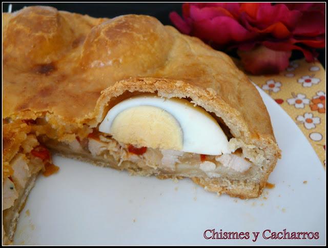 Empanada de Pollo y Huevos