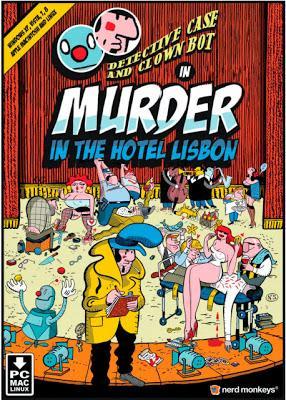 Detective Case and Clown Bot in Murder in the Hotel