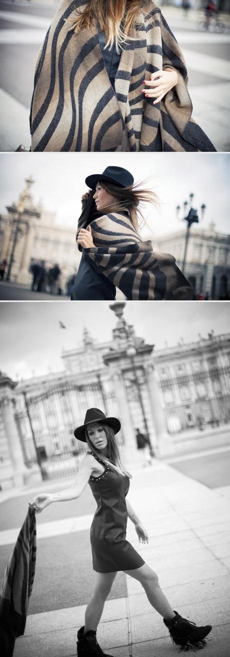 street style barbara crespo c&a perfect poncho royal palace madrid sendra boots christys hat street style barbara crespo c&a perfect poncho royal palace madrid sendra boots christys hat