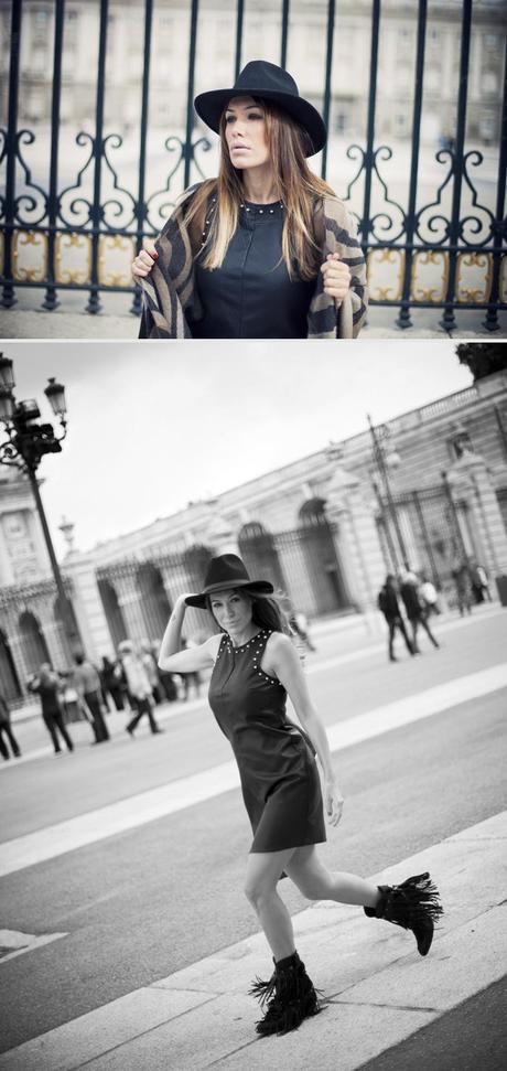 street style barbara crespo c&a perfect poncho royal palace madrid sendra boots christys hat street style barbara crespo c&a perfect poncho royal palace madrid sendra boots christys hat