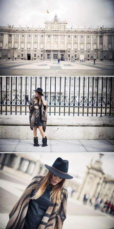 street style barbara crespo c&a perfect poncho royal palace madrid sendra boots christys hat street style barbara crespo c&a perfect poncho royal palace madrid sendra boots christys hat