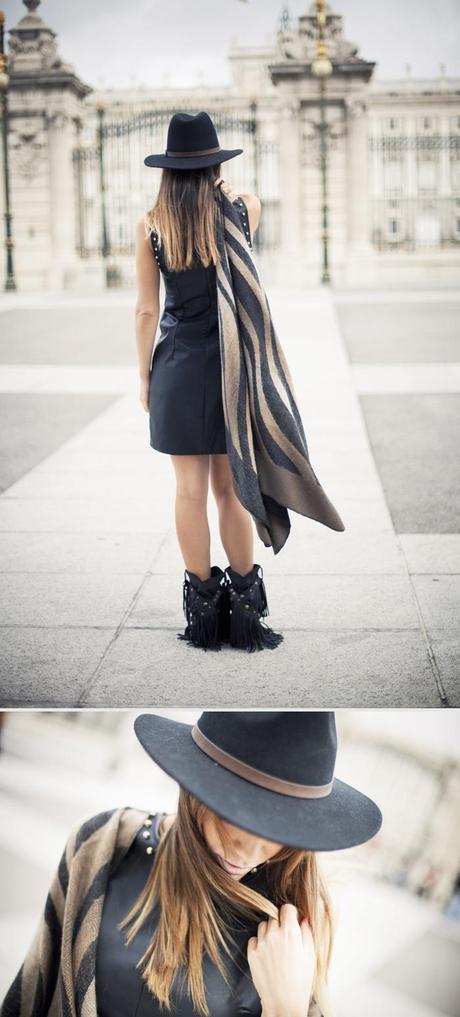 street style barbara crespo c&a perfect poncho royal palace madrid sendra boots christys hat street style barbara crespo c&a perfect poncho royal palace madrid sendra boots christys hat