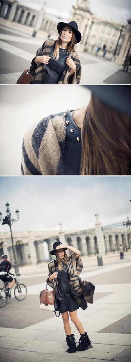 street style barbara crespo c&a perfect poncho royal palace madrid sendra boots christys hat street style barbara crespo c&a perfect poncho royal palace madrid sendra boots christys hat