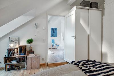 Apartamento Nórdico con toques Rústicos