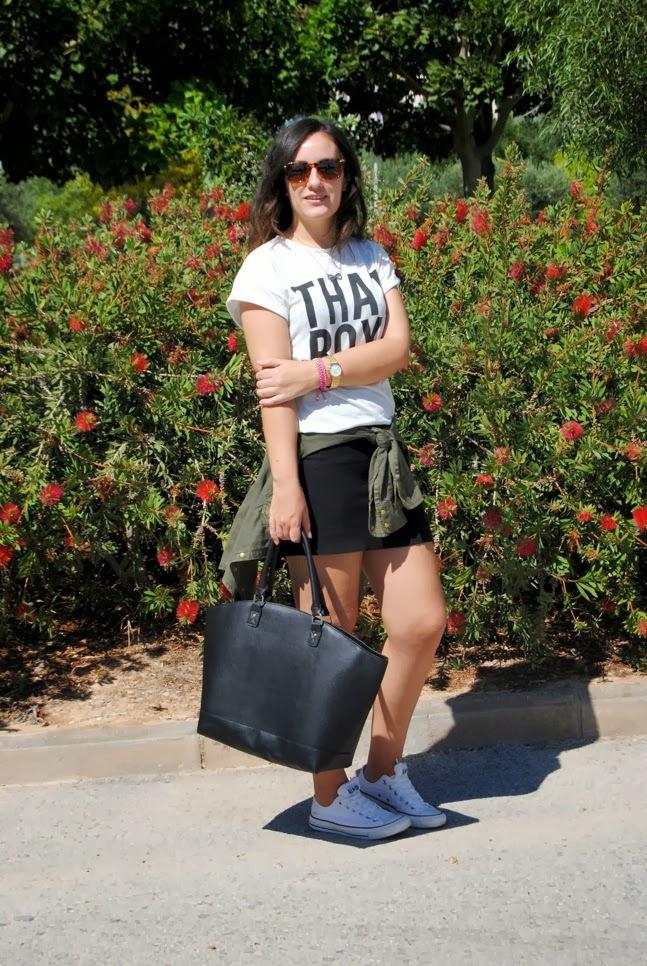 Tie a shirt around your waist