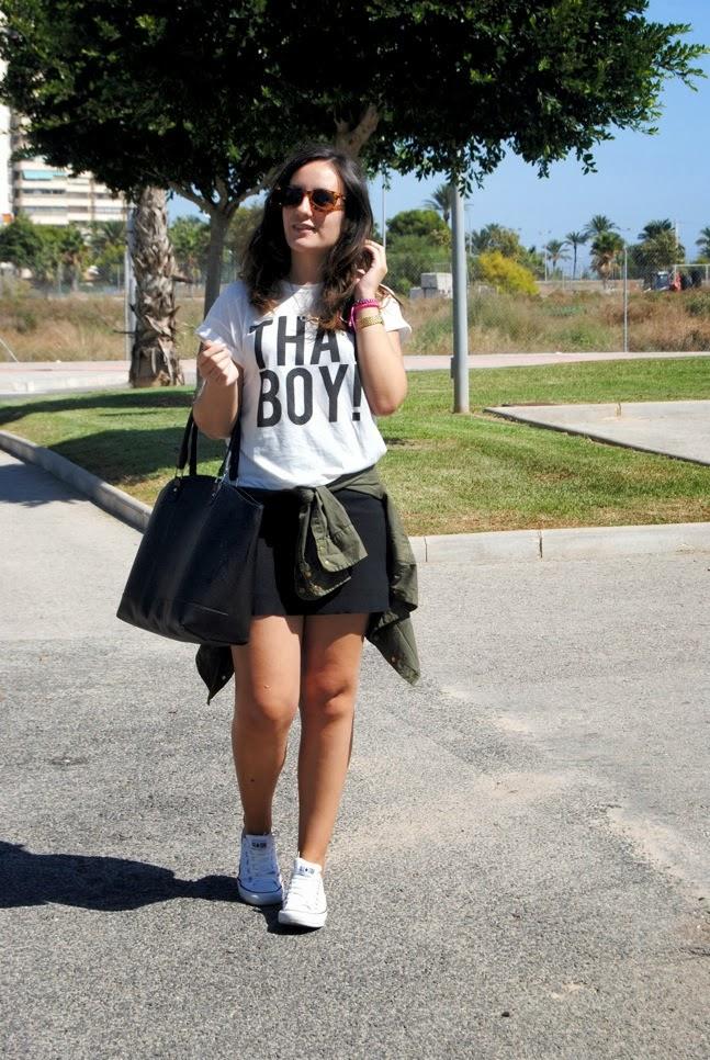 Tie a shirt around your waist