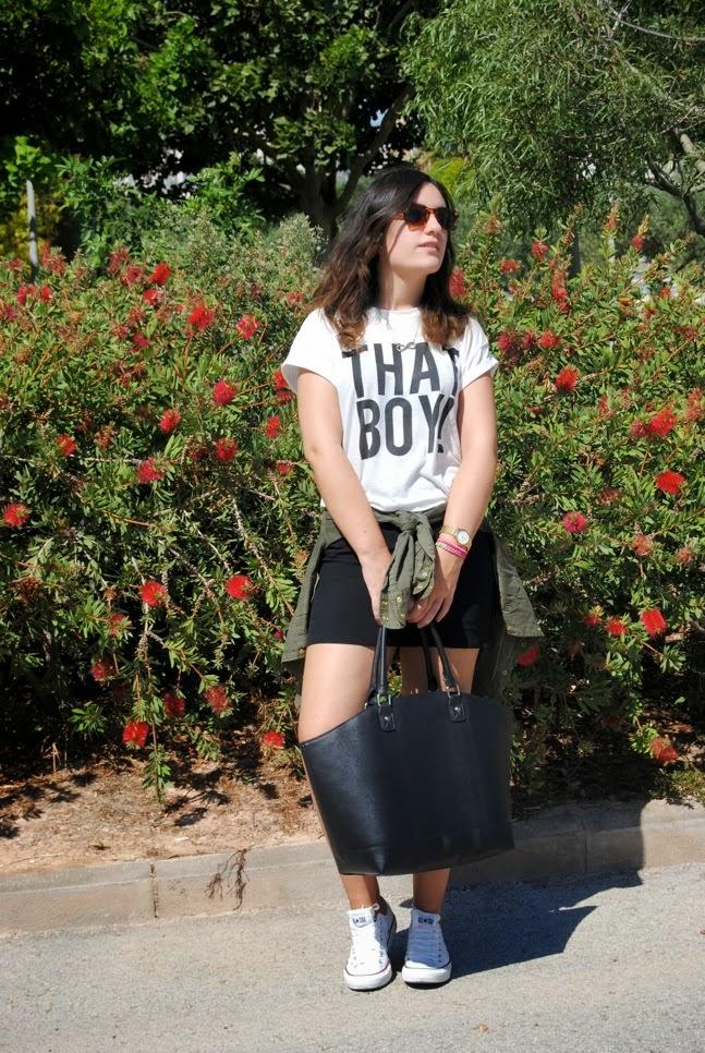 Tie a shirt around your waist