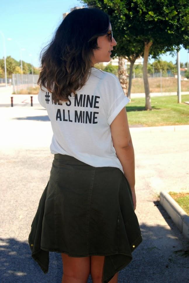 Tie a shirt around your waist