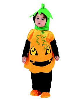 Disfraz bebé calabaza, talla 6-12 meses