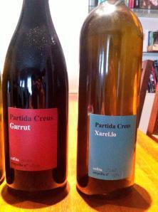 Vinos naturales de Partida Creus