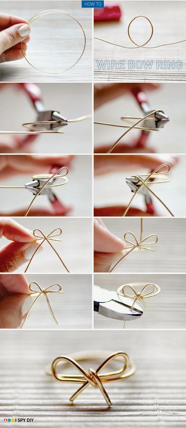 I love DIY ... UN LAZO EN TU ANILLO