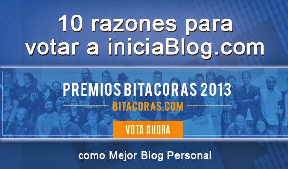 10 razones para votar a iniciaBlog.com
