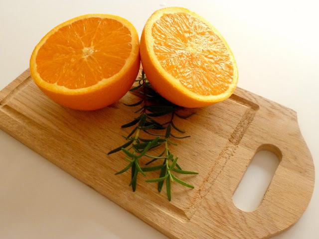 Galletas de Romero y Naranja con Chocolate
