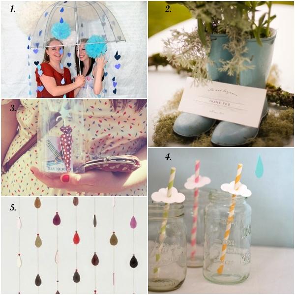 Rainy day party inspiration