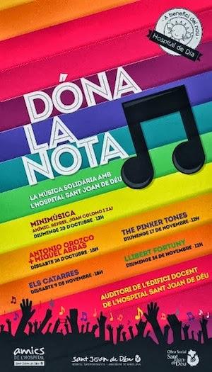 DÓNA LA NOTA - CONCIERTOS SOLIDARIOS