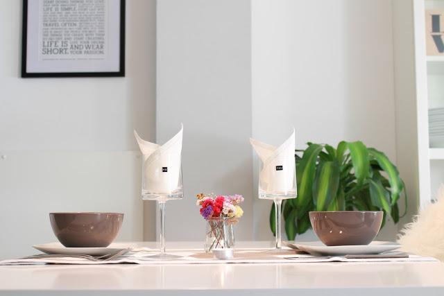 Una mesa para 2 en casa