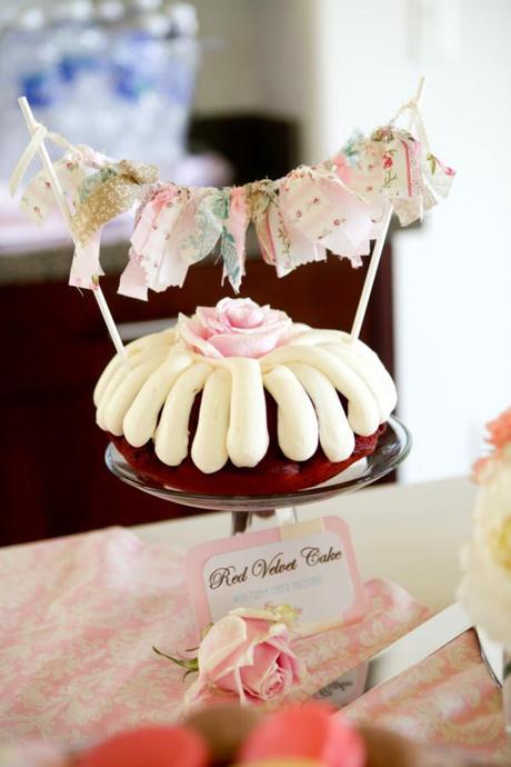 Shabby chic Baby Shower Ideas, decoracion y postres clave.