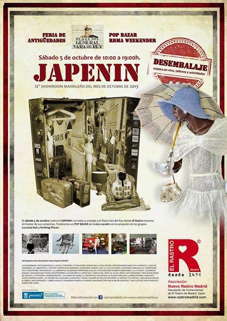 JAPENIN: MERCADILLO VINTAGE EN MADRID