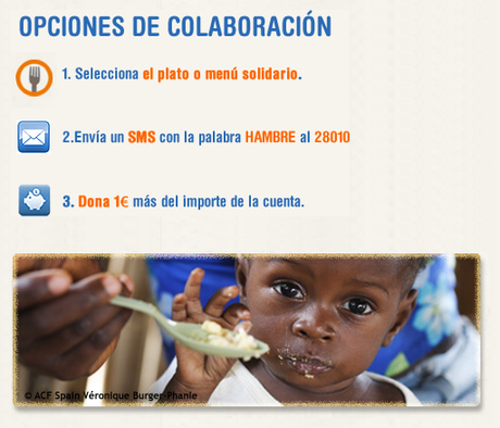 Restaurantes contra el hambre Restaurantes contra el hambre