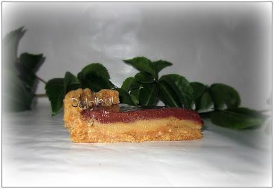 TARTALETA DE CREMA DE LIMÓN Y CHOCOLATE