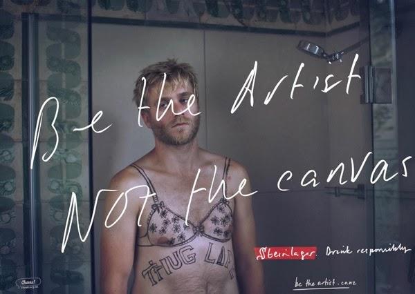 Creatividad publicitaria Steinlager Beer4