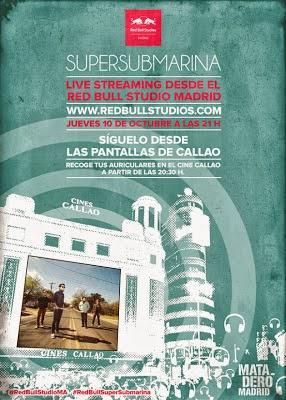 SUPERSUBMARINA en Directo en la Pza Callao en formato Silent Band  (10.Octubre.2013)