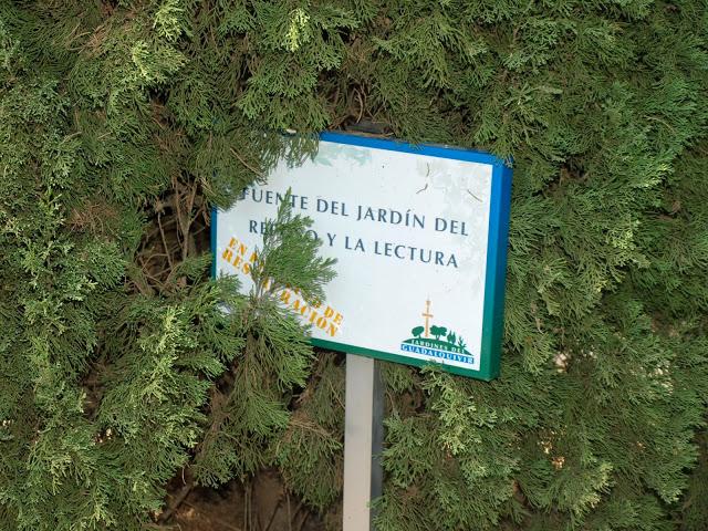 El  Jardín del reposo y la lectura.