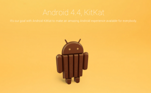 El sistema operativo de Google  - Android Kit Kat
