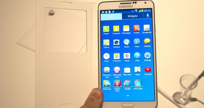 Se reportan defectos en el botón Home del Samsung Galaxy Note 3