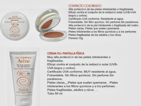 Avene Cuidado Solar TOQUE SECO!!!