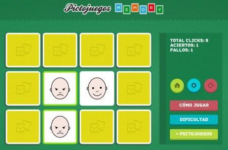 Pictojuegos Memory