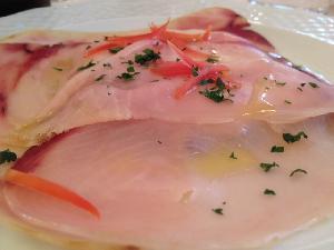 Imagen de Carpaccio de pez espada